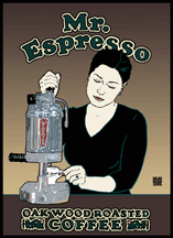 Mr. Espresso graphic