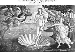Botticelli Venus graphic